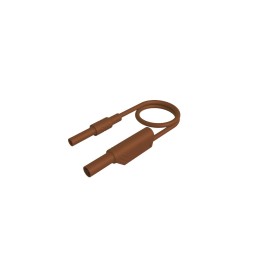 1 pcs - Hirschmann Test & Measurement Test lead, 32A, Brown, 1m Lead Length