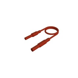 1 pcs - Hirschmann Test & Measurement Test lead, 32A, Red, 1m Lead Length