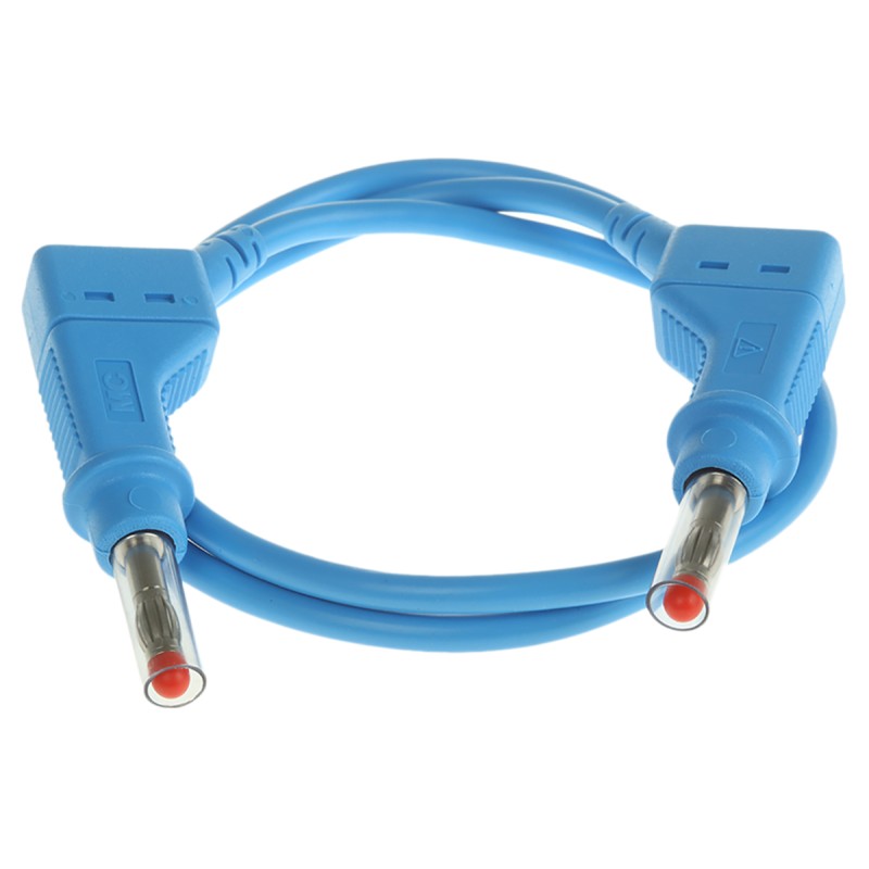 1 pcs - Staubli, 32A, 600V, Blue, 500mm Lead Length