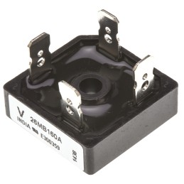 20 pcs - Vishay Bridge Rectifier, 25A, 1600V, 4-Pin