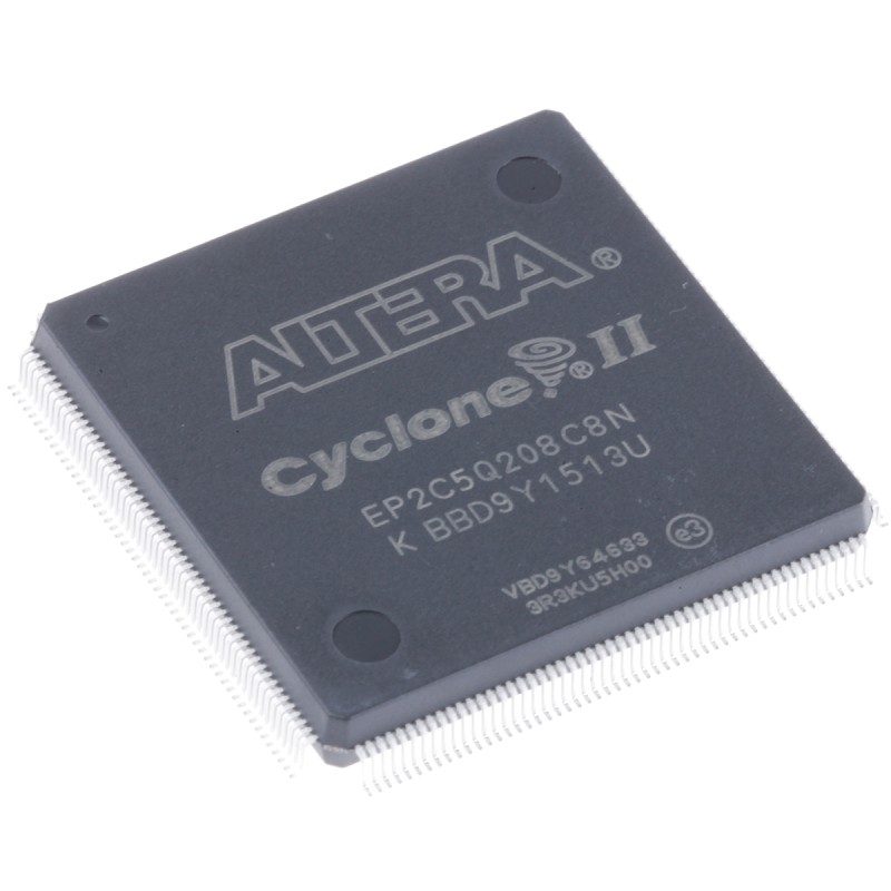 24 pcs - Altera FPGA EP2C5Q208C8N, Cyclone II 4608 Cells, 4608 Blocks, 208-Pin PQFP