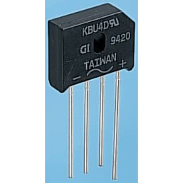 250 pcs - Vishay Bridge Rectifier, 4A, 200V, 4-Pin