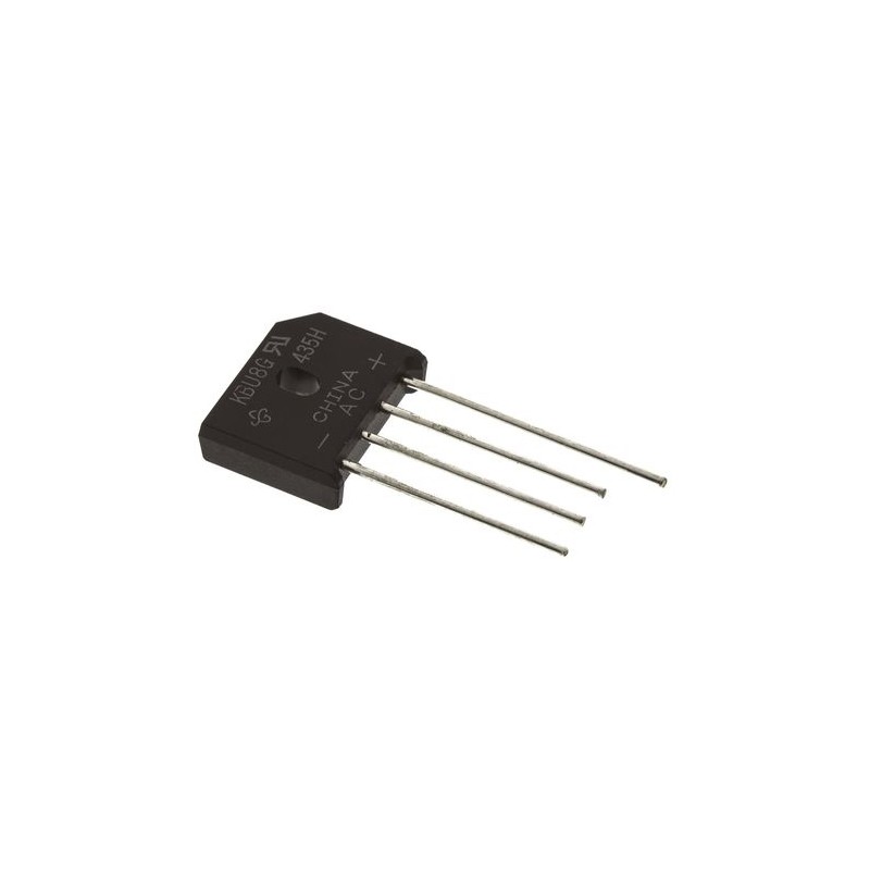 250 pcs - Vishay Bridge Rectifier, 8A, 200V, 4-Pin