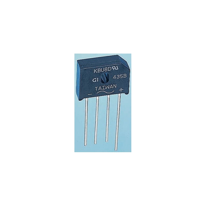 250 pcs - Vishay Bridge Rectifier, 8A, 1000V, 4-Pin