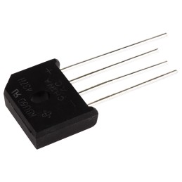 250 pcs - Vishay Bridge Rectifier, 6A, 200V, 4-Pin