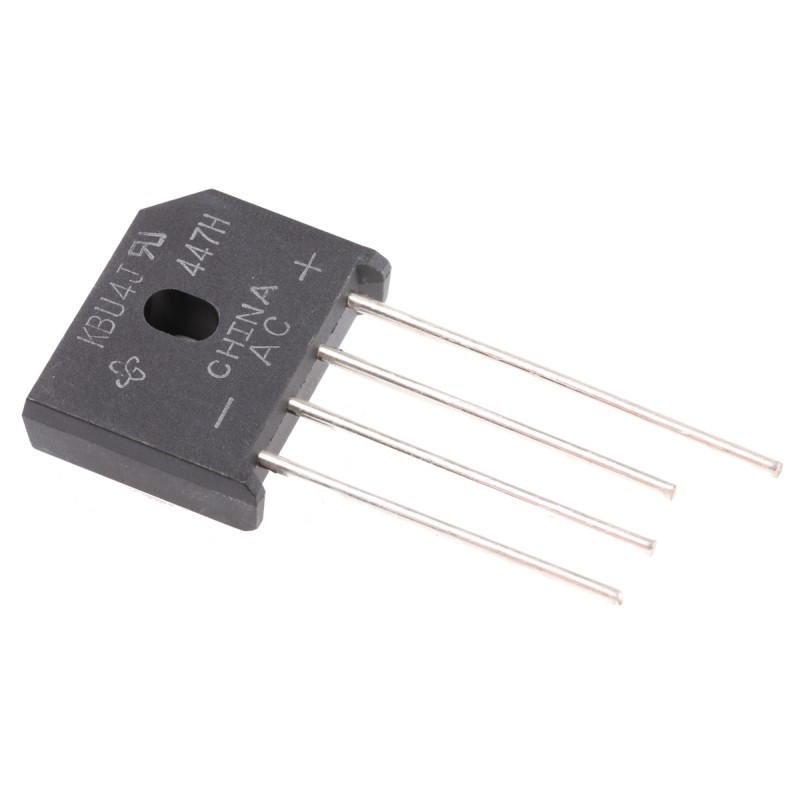 250 pcs - Vishay Bridge Rectifier, 4A, 600V, 4-Pin