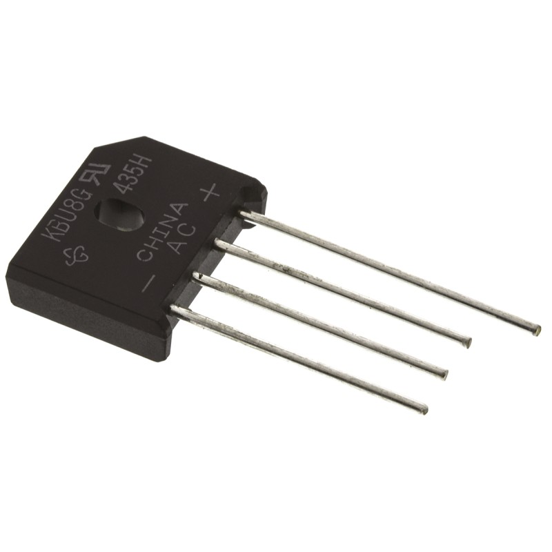 250 pcs - Vishay Bridge Rectifier, 8A, 400V, 4-Pin