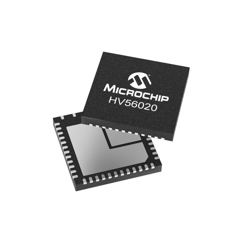 260 pcs - HV56020-V/KXX Microchip, Instrumentation Amplifier, 110mV Offset 124Hz, 3.3 V, 43-Pin VQFN