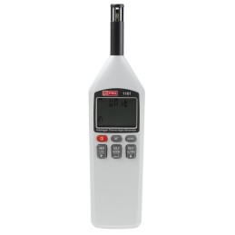 1 pcs - RS PRO Handheld Hygrometer, ±3 %RH Accuracy, +100 °C, +212 °F Max, 100%RH Max