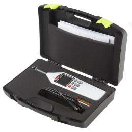 1 pcs - RS PRO Handheld Hygrometer, ±3 %RH Accuracy, +100 °C, +212 °F Max, 100%RH Max