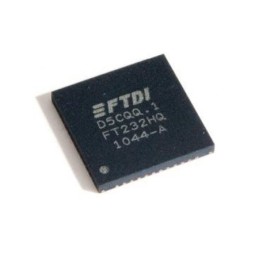 260 pcs - FTDI Chip FT232HQ-TRAY, USB Controller, 12Mbps, 1.8 V, 48-Pin QFN
