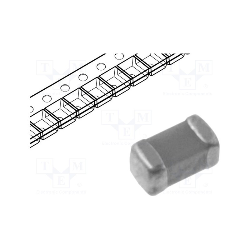 200 pcs x YAGEO - CC0402CRNPO9BN1R5 - Capacitor: ceramic, MLCC, 1.5pF, 50V, C0G (NP0), ±0.25pF, SMD, 0402