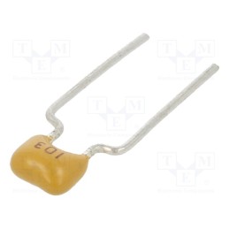 1000 pcs x SR PASSIVES - CT40805B103K500F3R - Capacitor: ceramic, 10nF, 50V, X7R, ±10%, THT, 5mm