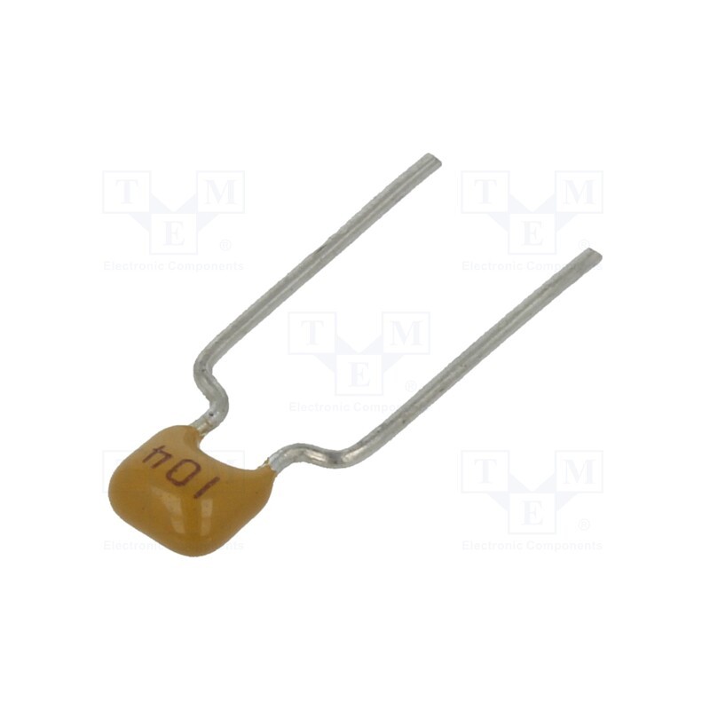 1000 pcs x SR PASSIVES - CT40805B104K500F3R - Capacitor: ceramic, 100nF, 50V, X7R, ±10%, THT, 5mm