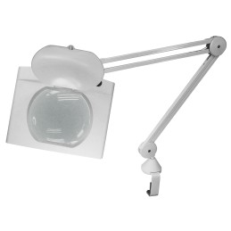 1 pcs - RS PRO LED Magnifier Lamp with Table Clamp Mount, 3dioptre, 190 x 160mm Lens