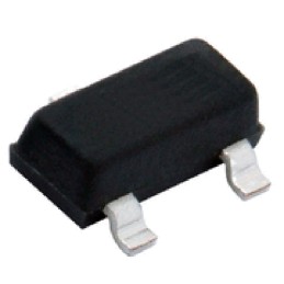 25 pcs - P-channel MOSFET 60V 185mA 6 Ohm SOT-23