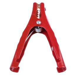 1 pcs - Mueller Electric Crocodile Clip, Copper Contact, 200A, Red