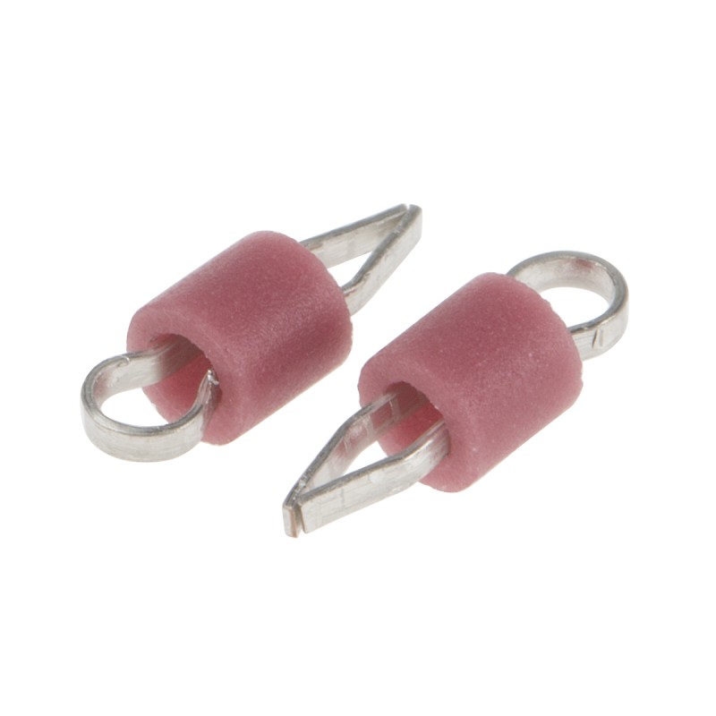 100 pcs - Vero Technologies 1.32mm Red Terminal Post