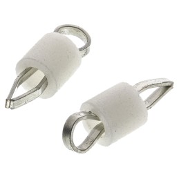 100 pcs - Vero Technologies 1.32mm White Terminal Post