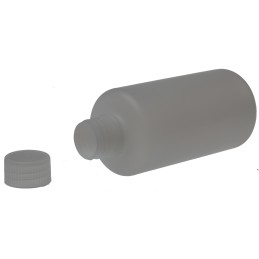 10 pcs - RS PRO 250ml HDPE Narrow Neck Storage Bottle