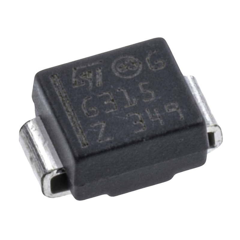 10 pcs - STMicroelectronics 150V 3A, Schottky Diode, 2-Pin DO-214AA STPS3150U