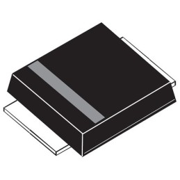 100 pcs - STMicroelectronics 100V 3A, Schottky Diode, 2-Pin SMBflat STPS3H100UF