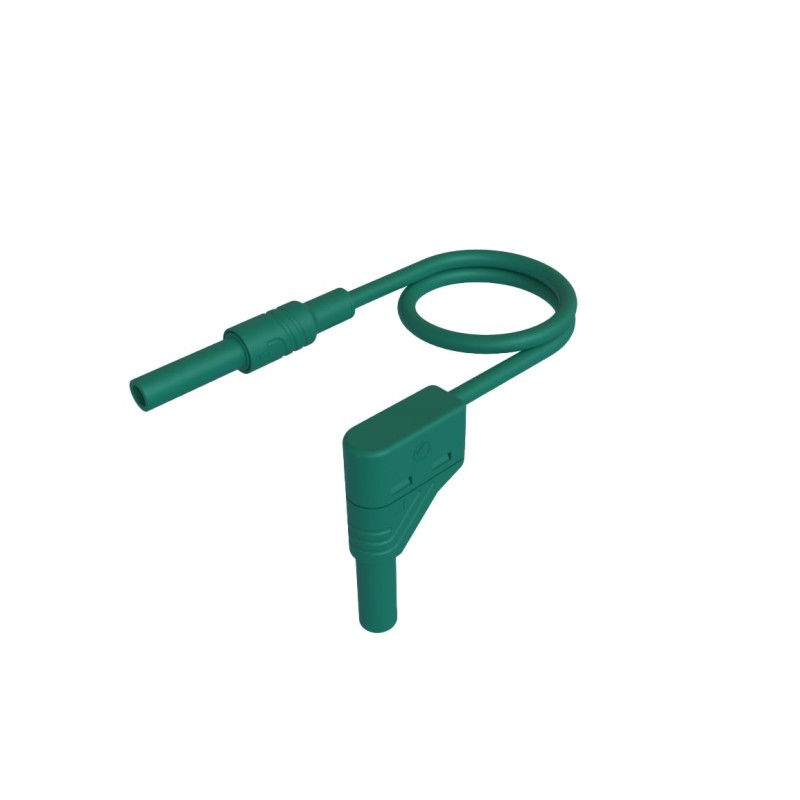 25 pcs - Hirschmann Test & Measurement 4 mm Test Probe Lead, 32A, Green, 1m Lead Length