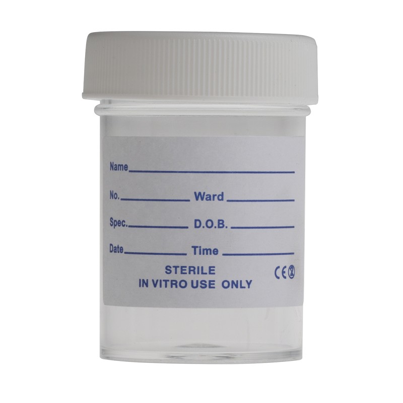 10 pcs - RS PRO 60ml PP Wide Neck Storage Bottle