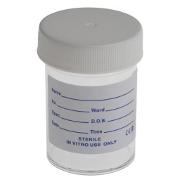 10 pcs - RS PRO 60ml PP Wide Neck Storage Bottle