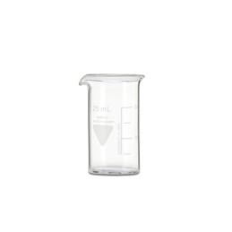 10 pcs - RS PRO Borosilicate Glass 25ml Beaker