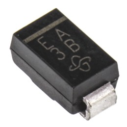10 pcs - Vishay 50V 1A, Ultrafast Rectifiers Diode, 2-Pin DO-214AC ES1A-E3/5AT
