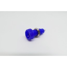 10 pcs - RS PRO Blue Female Banana Socket, Solder Termination, 10A, 50V, Silver Plating