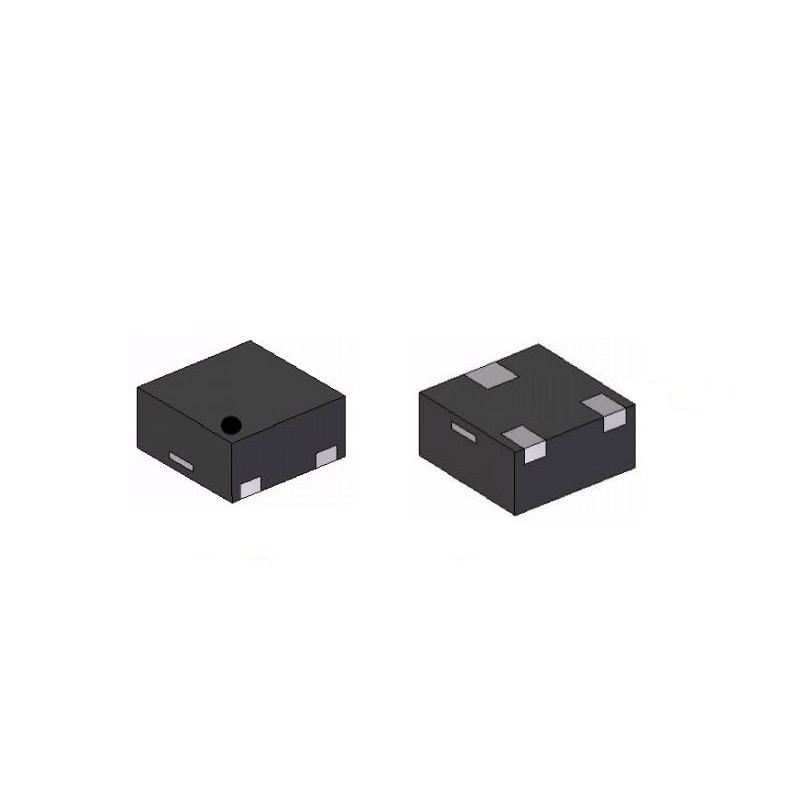 200 pcs - P-Channel MOSFET, 600 mA, 20 V, 3-Pin X1-DFN1212 Diodes Inc DMP21D6UFD-7
