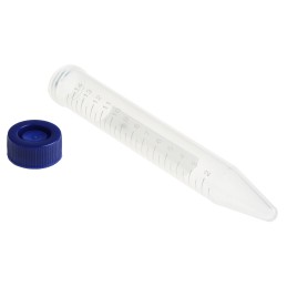 10 pcs - RS PRO 15ml HDPE (Cap), Polypropylene (Tube) Narrow Neck Storage Bottle