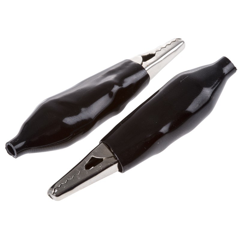 10 pcs - Orbitec Crocodile Clip, Black