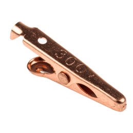 10 pcs - Mueller Electric Crocodile Clip, Copper Contact, 5A