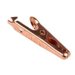 10 pcs - Mueller Electric Crocodile Clip, Copper Contact, 5A