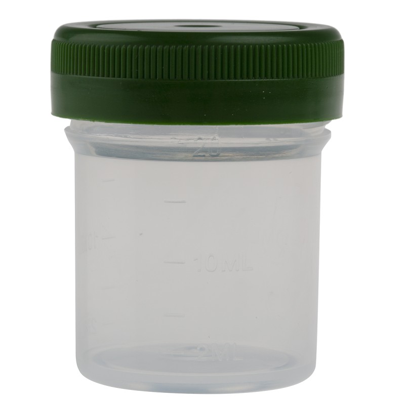 10 pcs - RS PRO 20ml PP Wide Neck Storage Bottle