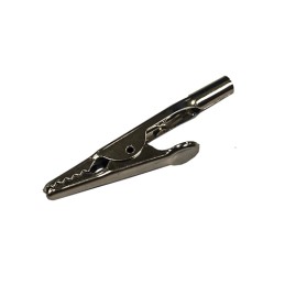 10 pcs - RS PRO Crocodile Clip, Nickel Plated Contact, 4A, Silver