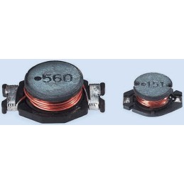 2 pcs - Wurth, WE-PD4 Unshielded Wire-wound SMD Inductor with a Ferrite Core, 47 μH ±10% Wire-Wound 1.8A Idc