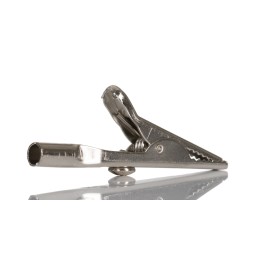 10 pcs - RS PRO Crocodile Clip, Nickel-Plated Steel Contact, 5A