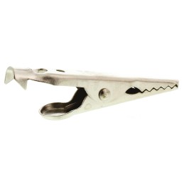 10 pcs - Mueller Electric Crocodile Clip, Nickel-Plated Steel Contact, 5A