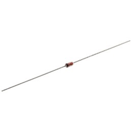100 pcs - Nexperia 250V 250mA, Rectifier Diode, 2-Pin DO-35 BAV21,113
