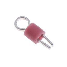 100 pcs - RS PRO 1.32mm Red Terminal Post