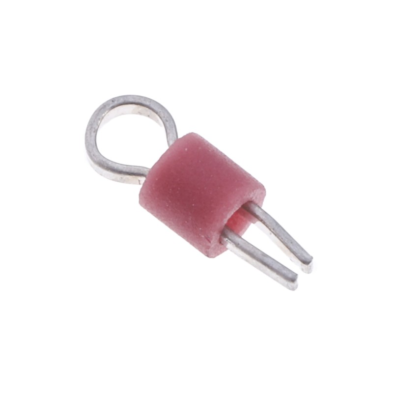 100 pcs - RS PRO 1.32mm Red Terminal Post