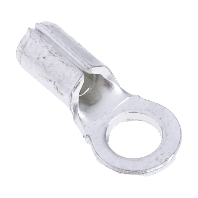 100 pcs - RS PRO Uninsulated Crimp Ring Terminal, M3 Stud Size, 0.5mm² to 1.5mm² Wire Size