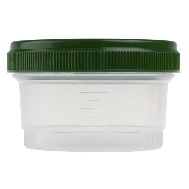 2 pcs - RS PRO 150ml PP Wide Neck Storage Bottle