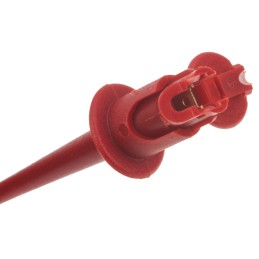2 pcs - Fluke Red Mini Test Clip, 5A Rating, 2.79mm Tip Size