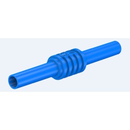 2 pcs - Staubli Blue, Female Banana Coupler With Brass contacts