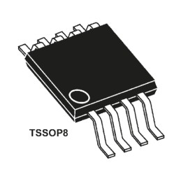 100 pcs - MCP6022-I/ST Microchip, Precision, Op Amp, RRIO, 10MHz, 3 V, 5 V, 8-Pin TSSOP